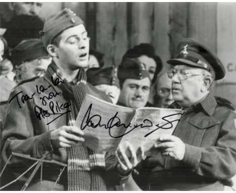 Ian Lavender signed Dad's Army 10x8 black and white photo. Lavender (born 16 February 1946) is an English stage, film and tel