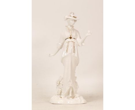 Royal Worcester Limited Edition Lady Figure for Compton Woodhouse Seasons of Romance 