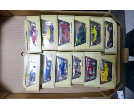 A collection of Boxed Matchbox Models of Yesteryear Classic Model Toy CarsA collection of Boxed Lledo Days Gone Classic Model