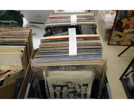 Vinyl - Rock & Pop collection of 100 LPs, 12" singles and a picture disc to include David Bowie, Mothers of Invention, Elton 