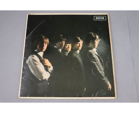 Vinyl - Rolling Stones - No.1 second pressing (LK 4605) "Mona" listed on Sleeve.  Vinyl Gd overall, sleeve Gd overall with so