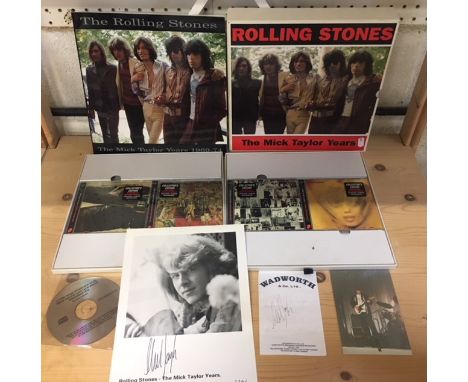 CD Box Set - The Rolling Stones / Mick Taylor - The Mick Taylor Years (Vinyl Experience Ltd), 72 page booklet, certificate 23