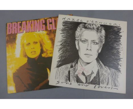 Vinyl & Music Autograph - Hazel O Connor Sons & Lover Breaking Glass signed to the front of sleeve, sleeve and vinyl excellen