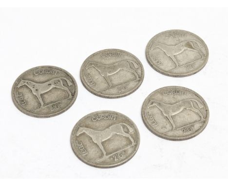 A quantity of 1928 Irish silver Half Crown coins, Irish Free State / Éire Free State. Total weight 69.3g 