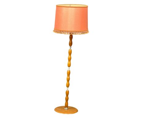 A Mid Century standard lamp. 144cm 