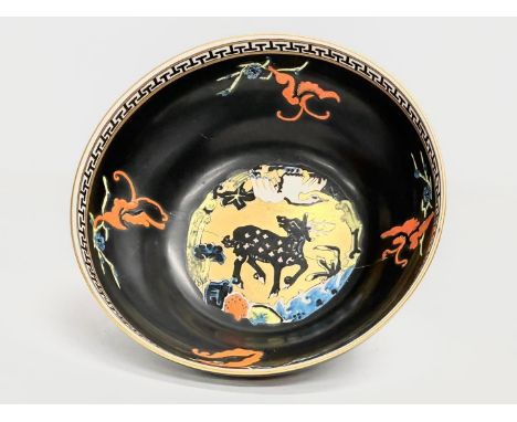 A rare Early 20th Century Royal Worcester bowl. 22.5x7.5cm 