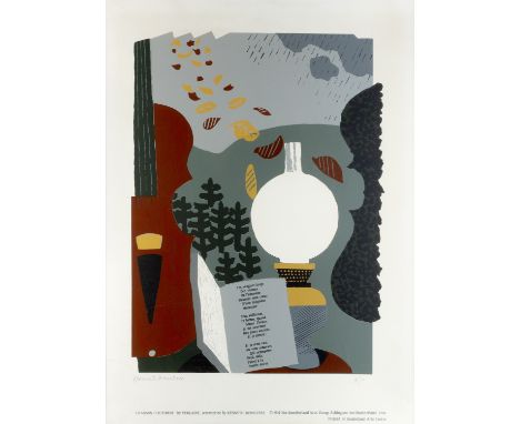 Kenneth Rowntree (1915-1997) Chanson D'Automne, 1984artist's proof, signed and inscribed in pencil (in the margin)screenprint