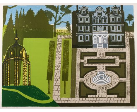 Edward Bawden (1903-1989) The Queen's Garden, 1983 14/160 artist's proofs, signed, titled, and numbered in pencil (in the mar