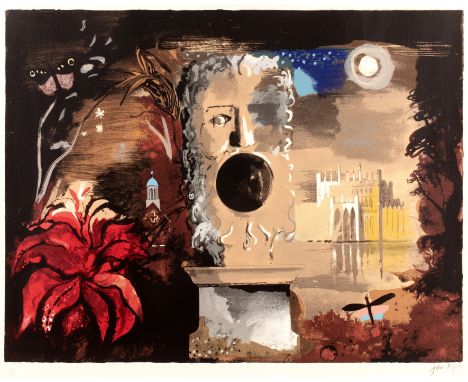 John Piper (1903-1992)Façade (Levinson 403)17/100, signed and numbered in pencil (in the margin)screenprint49 x 62.5cm. Prove