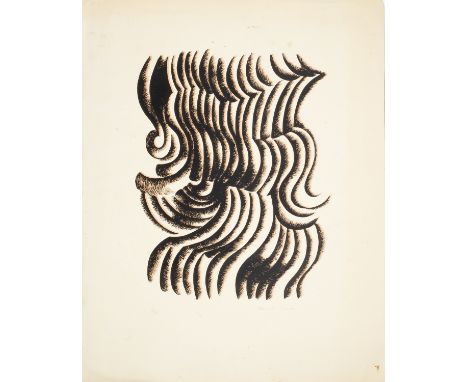 Ilona Keserü (b.1933)Baroque Drawing, 196511/23, signed and numbered in pencil (in the margin)lithograph74 x 60cm, unframed. 