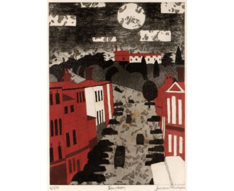 Julian Trevelyan (1910-1998)Farnham, 196942/50, signed, titled, and numbered in pencil (in the margin)etching and aquatint48 