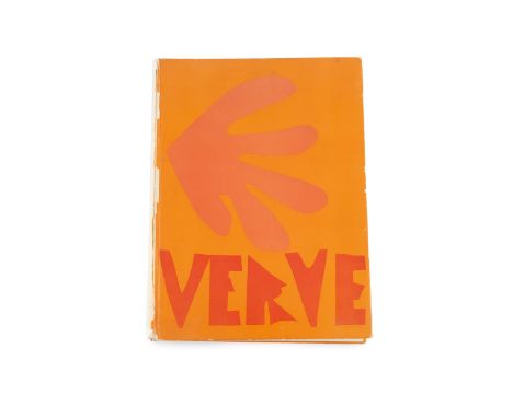 Henri Matisse (1869-1954)Revue Verve portfolio, 1958Volume IX, nos 35-36comprising colour lithographs (incomplete).  Outer bi