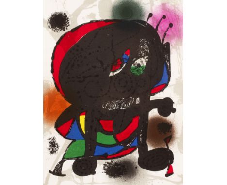 Joan Miró (1893-1983)Original Lithograph III, 1977lithograph published by Maeght33 x 26cm.