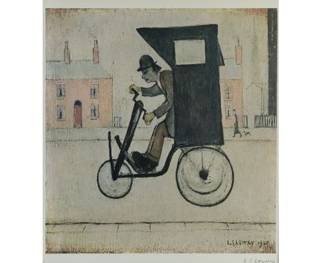 Laurence Stephen Lowry (1887-1976)The Contraption, 1975signed in pencil (in the margin), blindstamp for the Fine Art Trade Gu