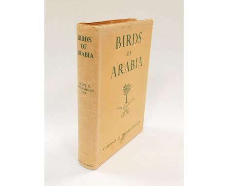 Meinertzhagen (Col R). Birds of Arabia, with coloured plates after Thornburn, Lodge and others, published by Oliver &amp; Boy