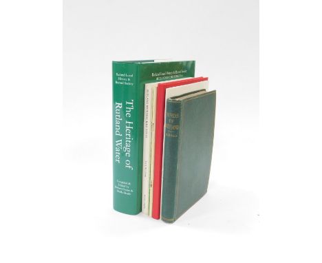 Harries (C. Reginald). Notes on the Birds of Rutland, published by R H Porter, 1907,  bound in green cloth, and other related