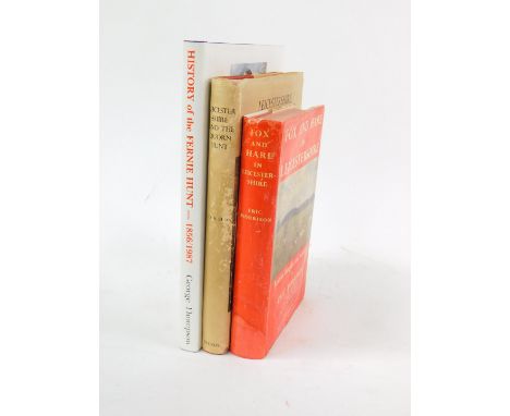 Thompson (George). History of the Fernie Hunt 1856/1987, published by Fernie Hunt Supporters Association, 1987, bound in blue