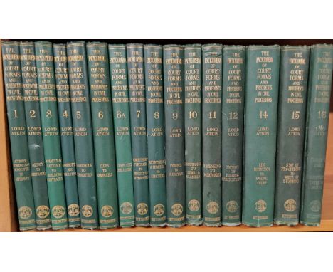 Encyclopedia of Forms and Precedents in Civil Proceedings by The Right Honourable the Lord Atkin, Butterworth &amp; Co Ltd, 1