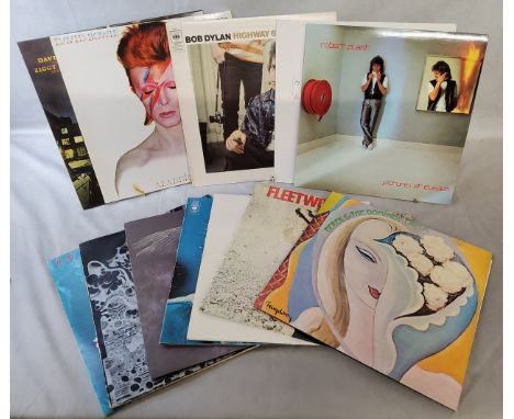 Vinyl Lp's including&nbsp;Led Zeppelin&nbsp;–&nbsp;Presence gatefold embossed no title,&nbsp;"Made in UK" on labels, Printed 