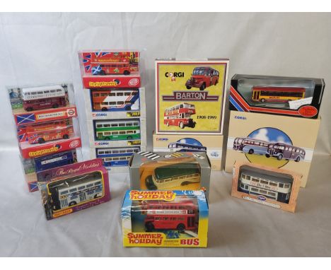 Corgi Classics including 97231 Leyland Altean Kingston-Upon-Hull City Transport; 97053 Burlingham Seagull/AEC Regal, York Bro