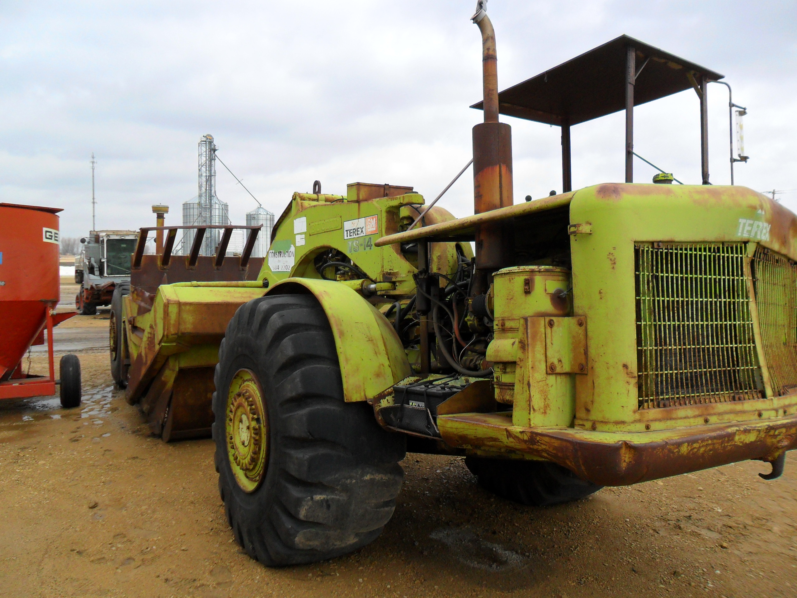 Terex Twin Engine Scraper, TS 14, Sn14656