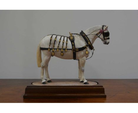 Claremont Fine Chinalimited edition ceramic model of a horse 'Her Majesty's Rio Windsor Grey' modelled by Robert Donaldson, n