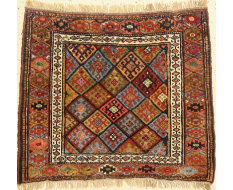 Jaf alt,   Persien, um 1920/1930, Wolle auf Wolle, ca. 76 x 87 cm, EHZ: 2-3Jaf alt, Persia, around 1920/1930, wool on wool, a