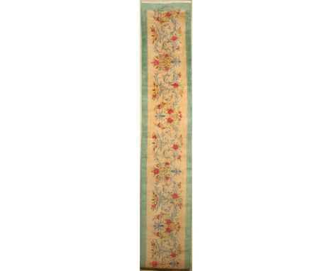 Kerman(Rashid Farokhi) fein,   Persien, um 1930, Korkwolle, ca. 642 x 96 cm, EHZ: 2Kerman(Rashid Farokhi) fine, Persia, aroun