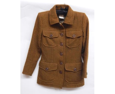 Vintage Yves St Lauren 'Rive Gauche' tweed jacket with pocket detail, wooden buttons and three Yves St Lauren various skirts 