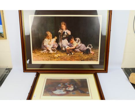 David Shepherd (1931 - 2017) - Two limited edition prints, the first entitled But Teddy Doesn't Need A Ticket and the other P