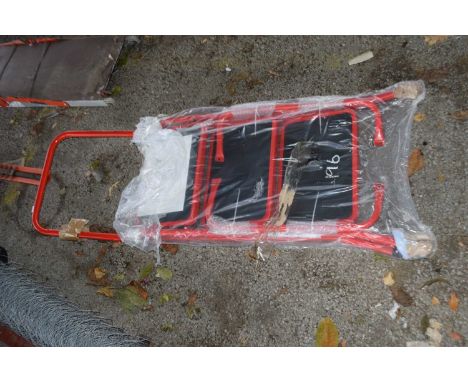 As new three step safety ladder