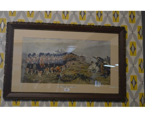Victorian Framed Print - The Thin Red Line by Robert Gibb 1881 