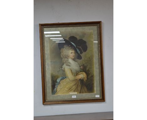 Framed Print of The Stolen Duchess - The Duchess of Devonshire 