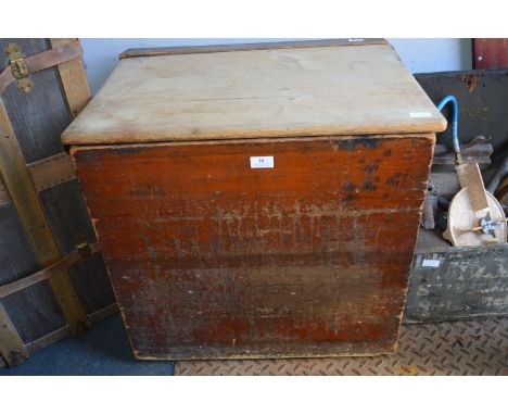 Victorian Pine Trunk 