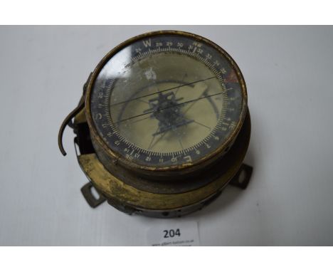 1929 British MK.111a Aircraft Compass by Husun 