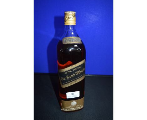 Vintage Johnny Walker Black Label Extra Special Old Scotch Whisky 