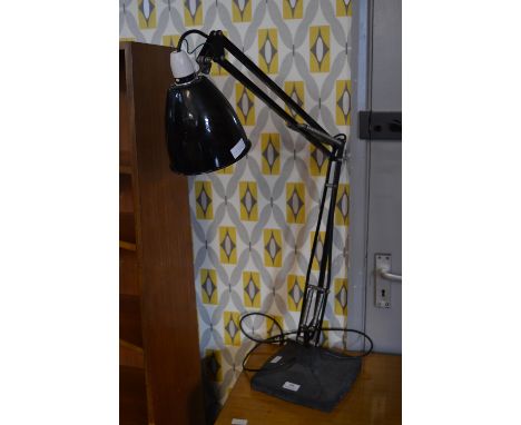 Period Adjustable Black Office Lamp 