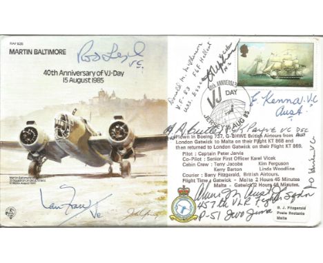 Rod Learoyd VC, Ian Fraser VC, Edward Kenna VC, A. R. Butler VC, K. Payne Vc, Col Abner M. Aust, Donald M. McPherson and 2oth