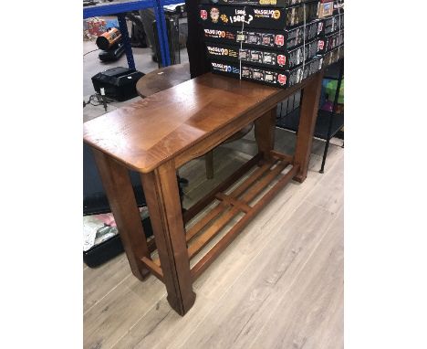 HARDWOOD CONSOLE TABLE