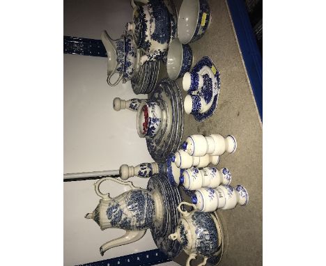 1 SHELF BLUE, WHITE