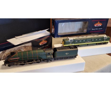 Bachmann 60007 Sir Nigel Gresley Single Chimney Loco Railway Train Model Toy