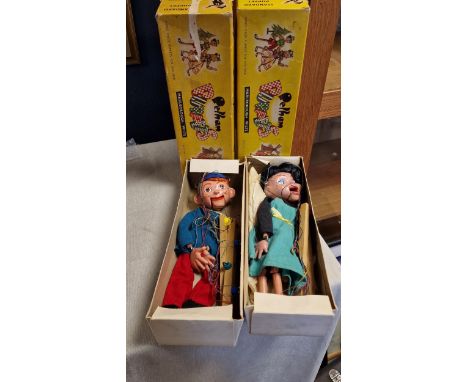 Pelham Puppet Boxed Pair inc Ginger Boy &amp; SM Girl