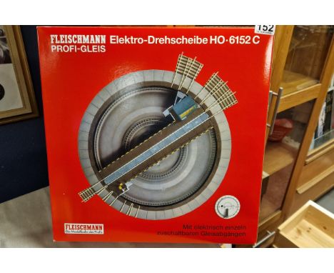 Fleischmann Elektro-Drehscheibe HO-6152 Turntable Railway Model Train 