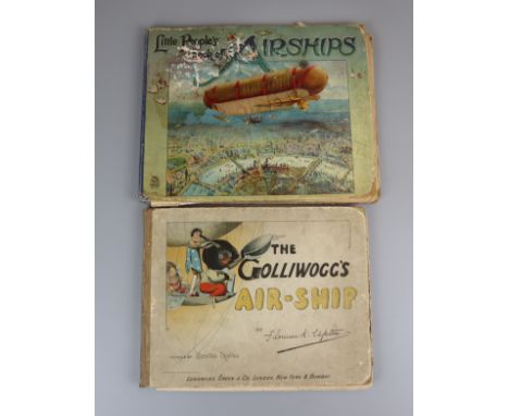 2 vintage airship books