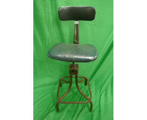 Vintage machinest chair by Leabank