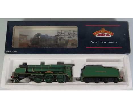 A Bachmann Branch-Line OO-Gauge 31-406 Lord Nelson 30850 BR Green L/Crest, boxed as new 