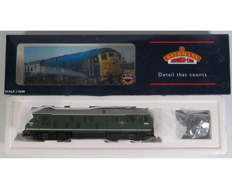 A Bachmann Branch-Line OO-Gauge 32-426 Class 24 Diesel Plain BR Green, boxed as new 