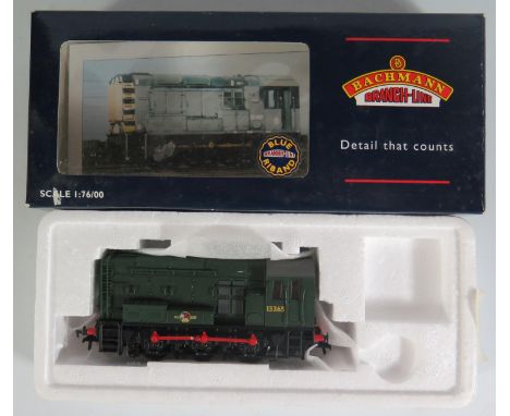 A Bachmann Branch-Line OO-Gauge 32-100 08 Diesel Shunter 13365 BR Green, boxed as new 