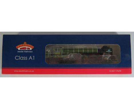 A Bachmann Branch-Line OO-Gauge 32-550A Class A1 60163 'Tornado' BR Apple Green, boxed as new 