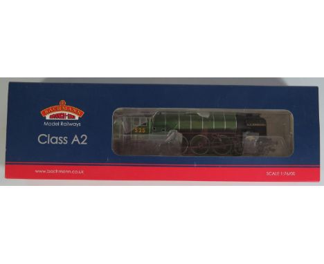 A Bachmann Branch-Line OO-Gauge 31-525 Class A2 4-6-2 525 'A.H. peppercorn' LNER Apple Green, boxed as new 
